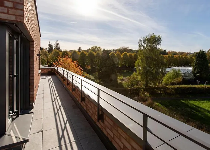 Апартаменты Luxus Penthouse Mit Kamin Und Sonnenterasse Hau