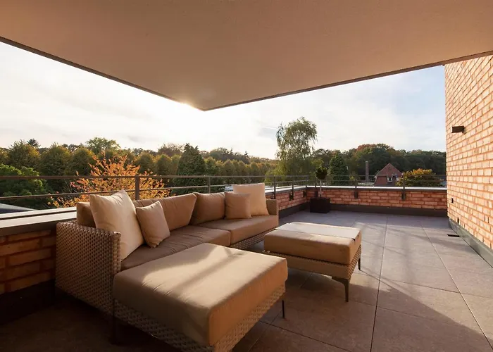 Luxus Penthouse Mit Kamin Und Sonnenterasse *